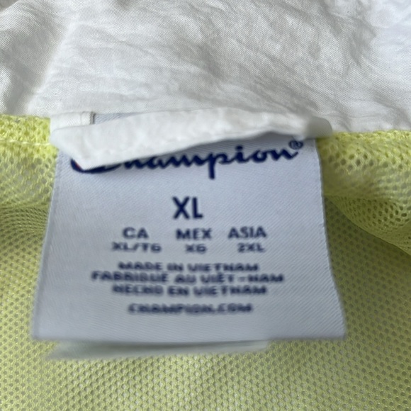 Champion Women’s Full Zip Windbreaker Jacket size XL - Picture 8 of 13